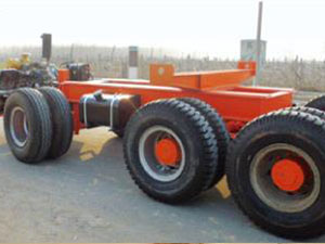 120t新式轮胎运梁平车